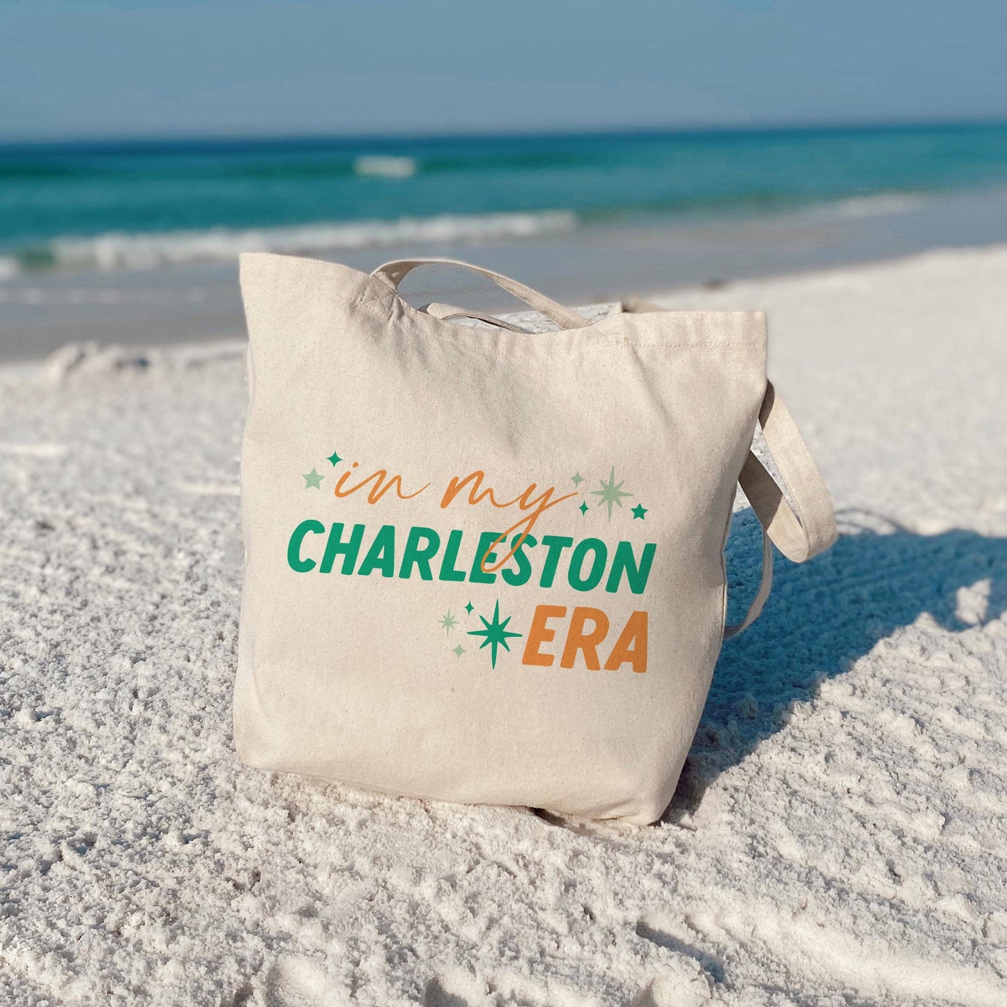 Tote Bag Natural Canvas-Love+Local Showgirl