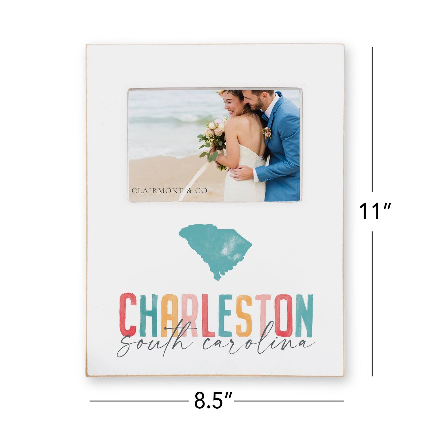 Lily Frame Vertical-Watercolor City Charleston South Carolina -4