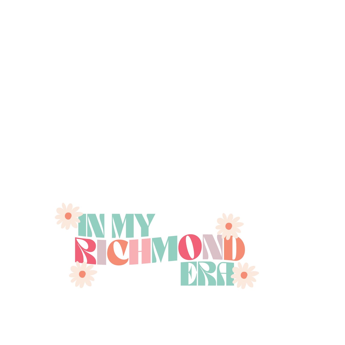 Vinyl Sticker-Watercolor City Richmond Virginia