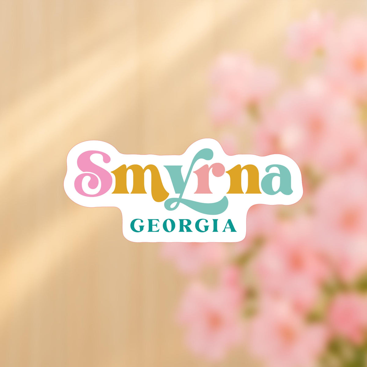 Vinyl Sticker-Kalia Floral Smyrna Georgia -4