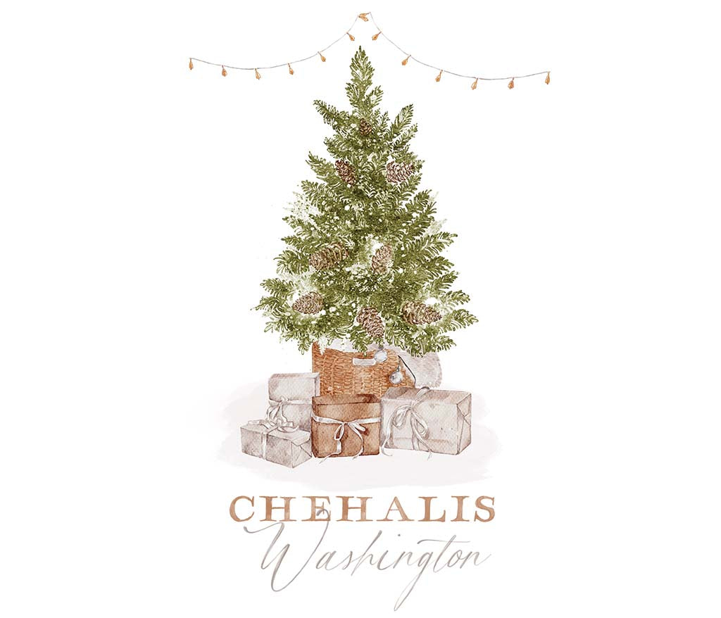 Tote Bag Natural Canvas-Cottage Tree Chehalis Washington -4