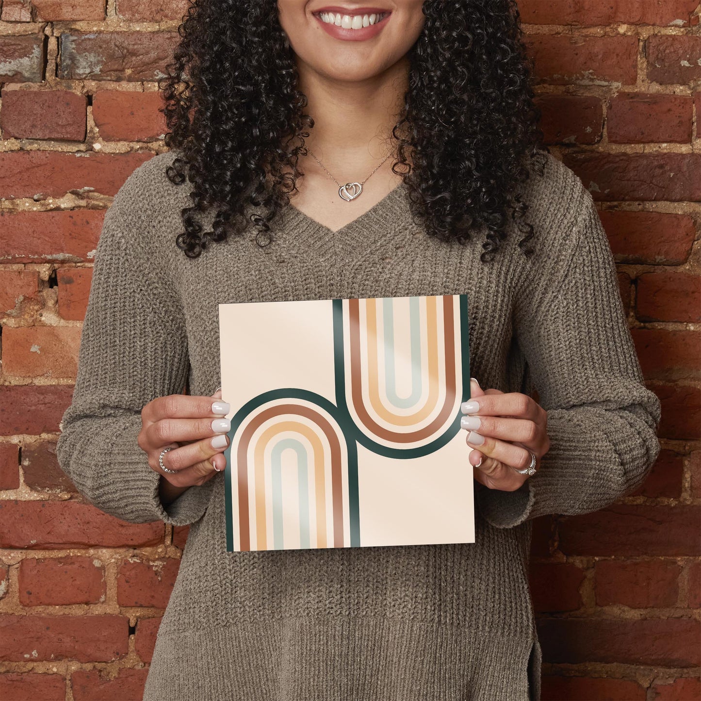 Modern Minimalist Line Art | Hi-Def Glass Art | Eaches | Min 2