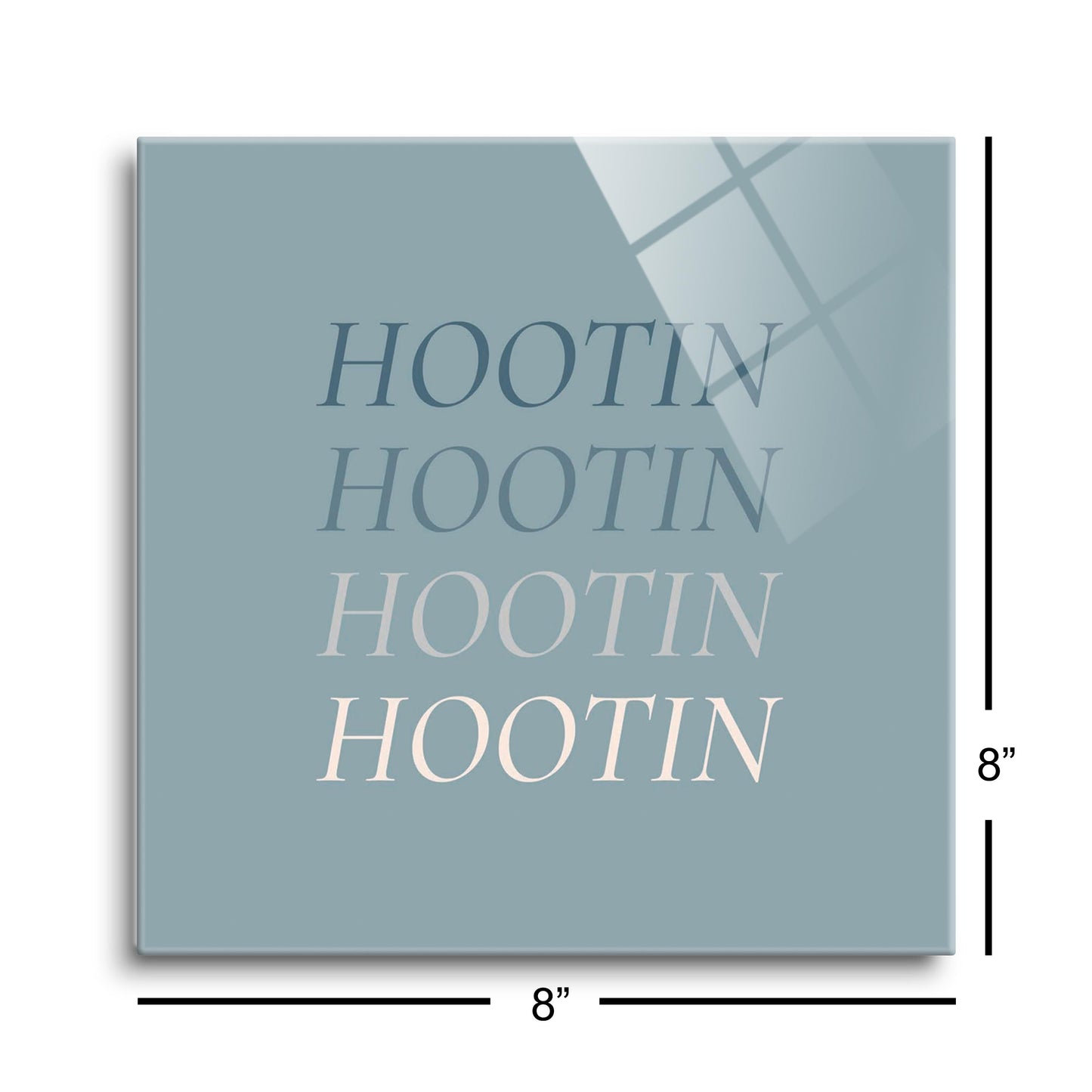 Modern Minimalist Arkansas Hootin | Hi-Def Glass Art | Eaches | Min 2