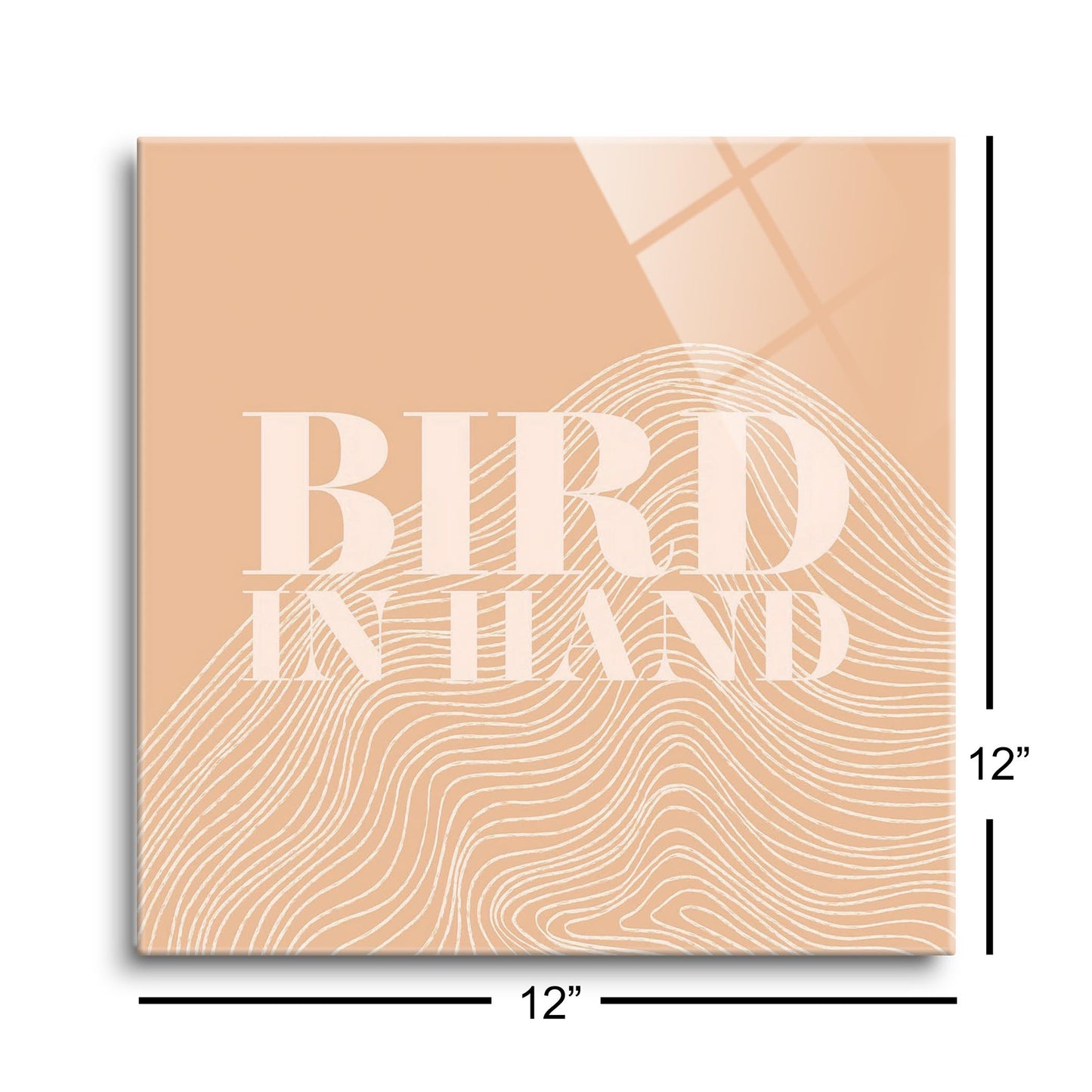 Modern Minimalist Pennsylvania Bird Quip | Hi-Def Glass Art | Eaches | Min 1