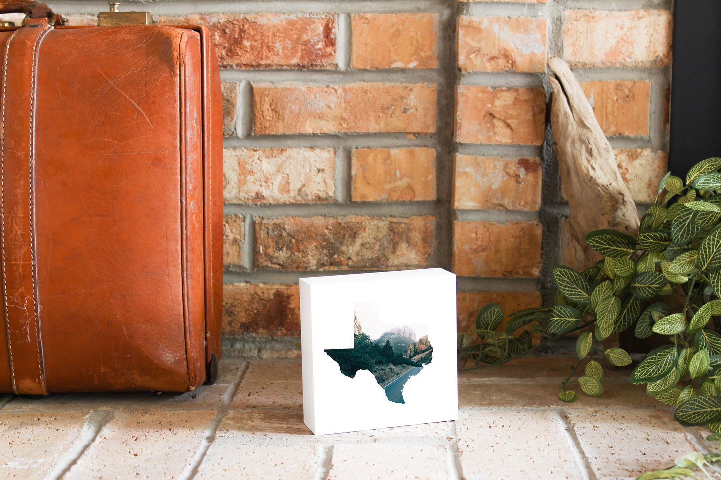 Texas State Shape Picture| Wood Block | Eaches | Min 4