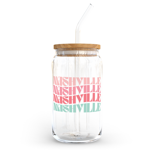 Custom Local Gift, Custom Cups, Souvenir, Cold Brew Glass