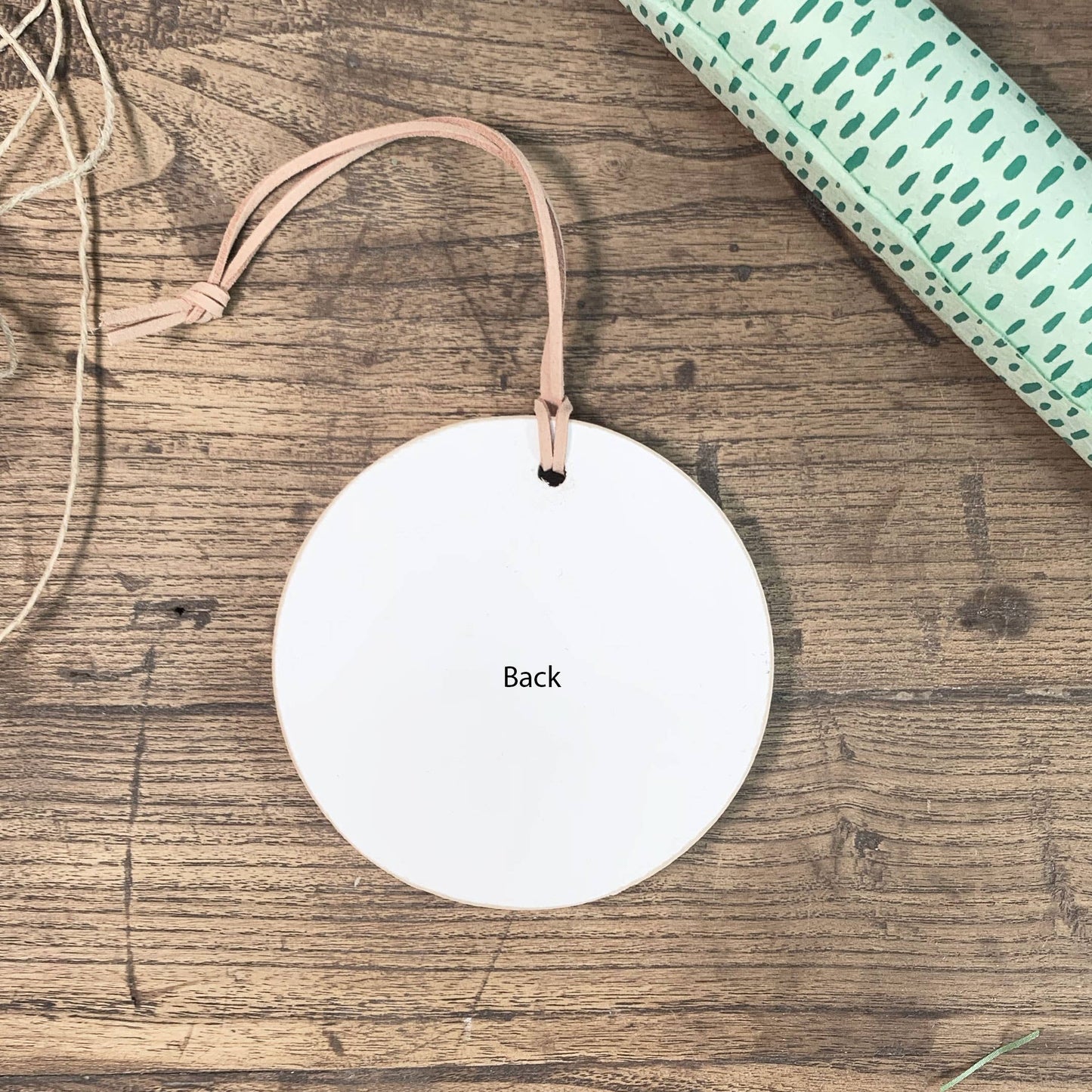 Custom Ornaments, Home Town, Local Custom, Wooden Ornament