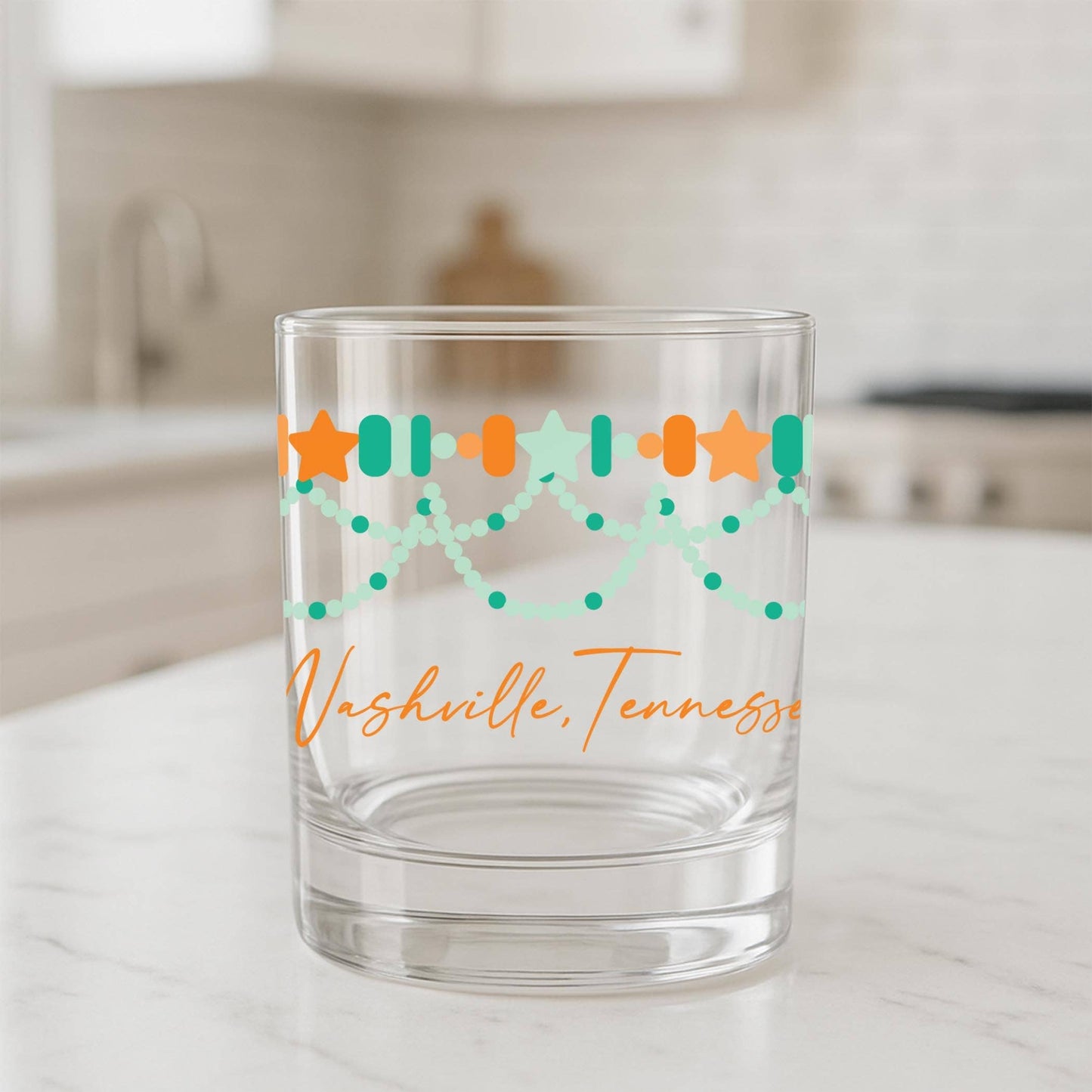 11oz Bourbon Glass-Love+Local Showgirl