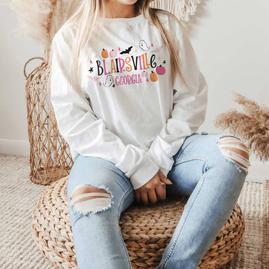 Custom T-Shirt, Custom Name Drop, Halloween Shirt, Festive