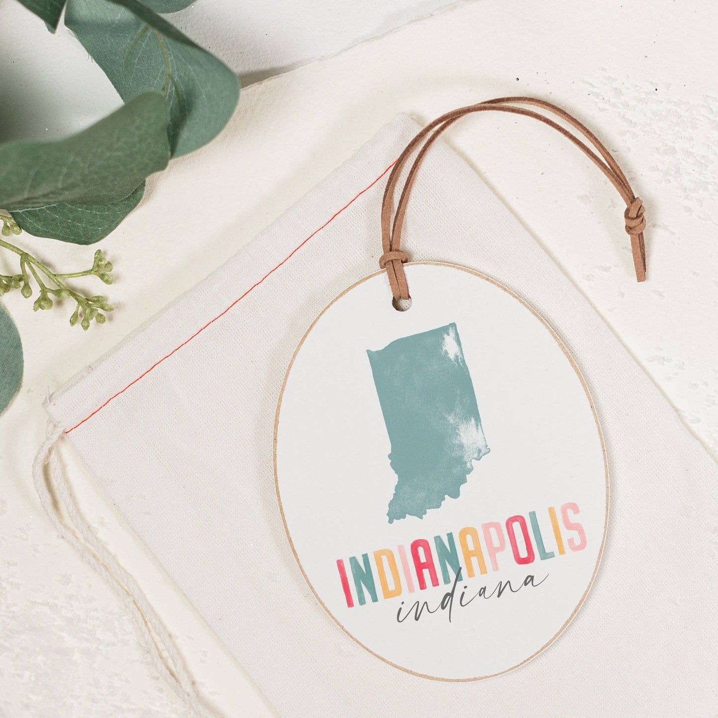 Ornament, Watercolor City, Custom Gifts, Souvenir, Local
