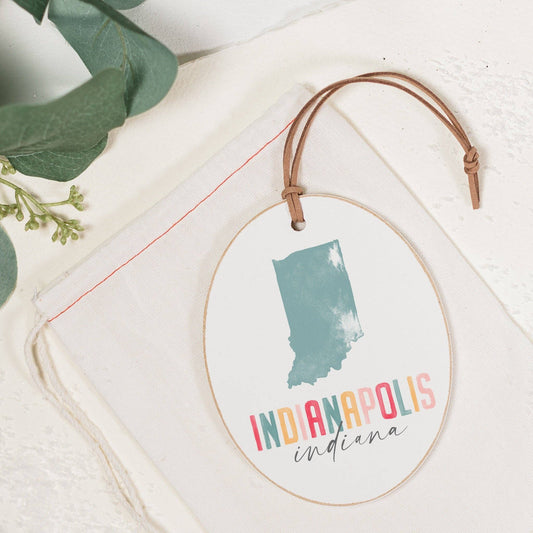 Ornament, Watercolor City, Custom Gifts, Souvenir, Local