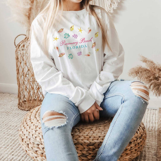 Long Sleeve T-Shirt, Beach Souvenir, Custom, Resort Gift