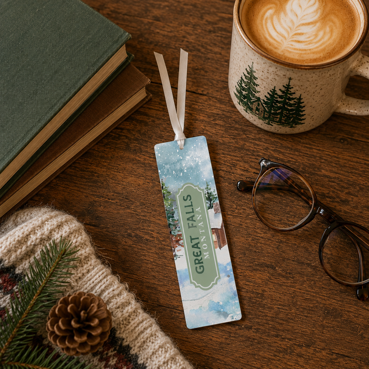 Acrylic Bookmark-Woodland | Custom | Personalize