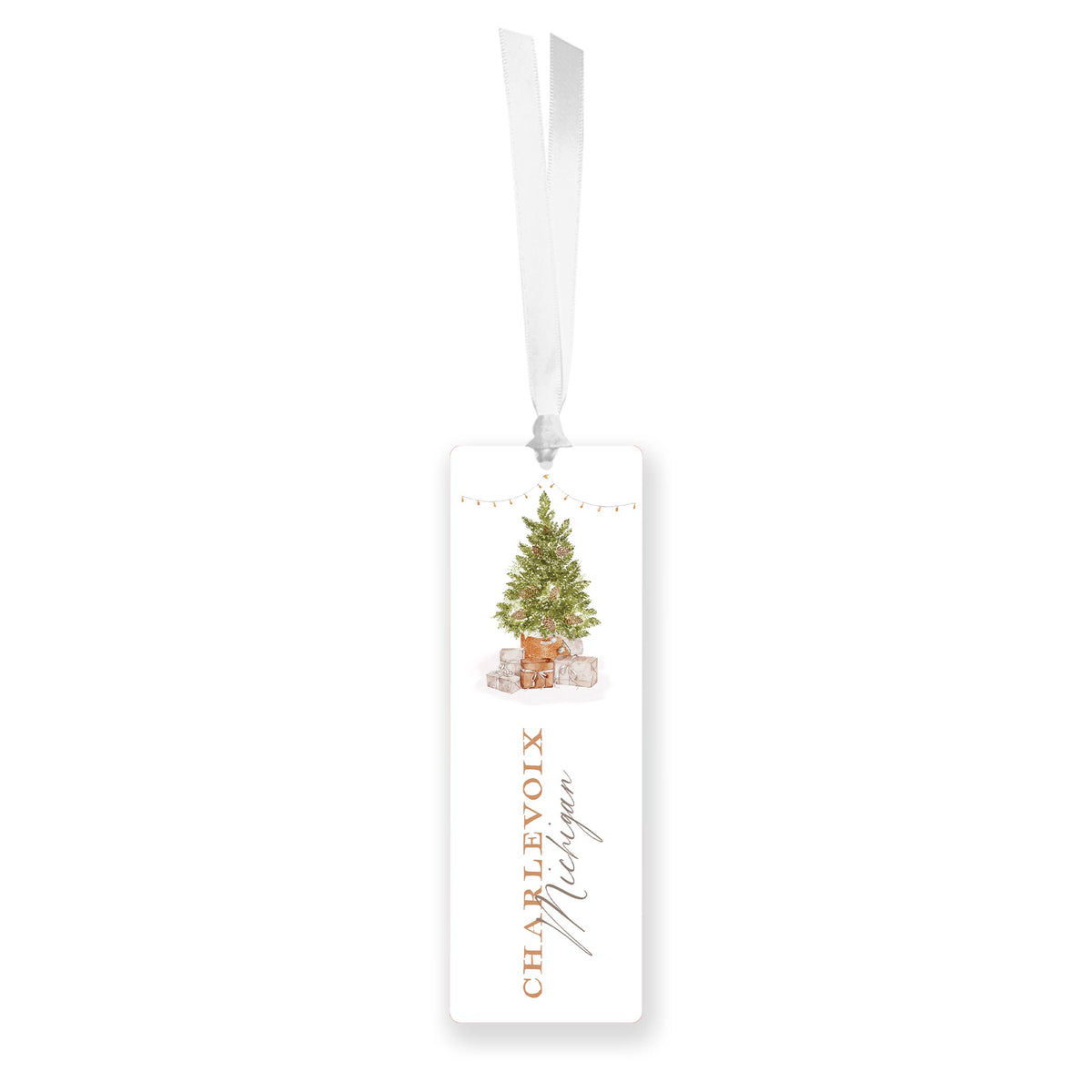 Acrylic Bookmark-Cottage Tree Charlevoix Michigan -0