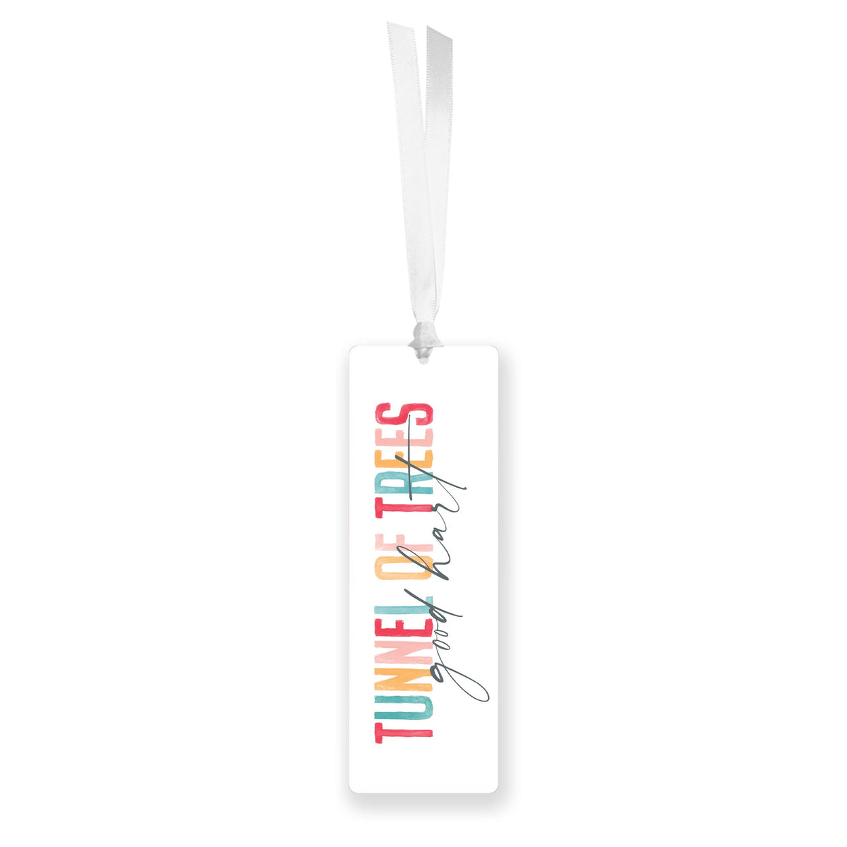 Acrylic Bookmark-Watercolor City Tunnel of Trees Good Hart -0