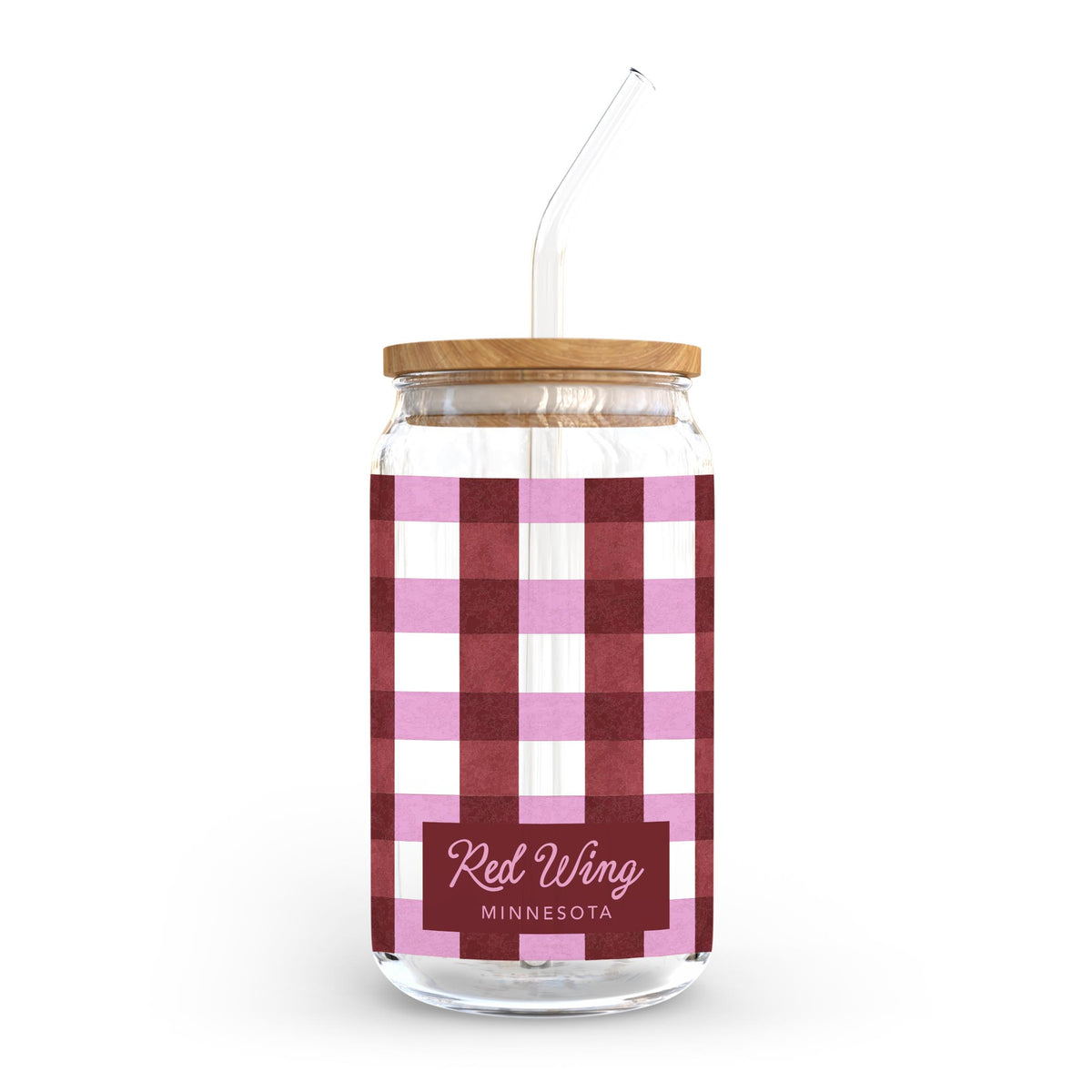 16oz Cold Brew Glass-Autumn Orchard | Custom | Your City & State -0