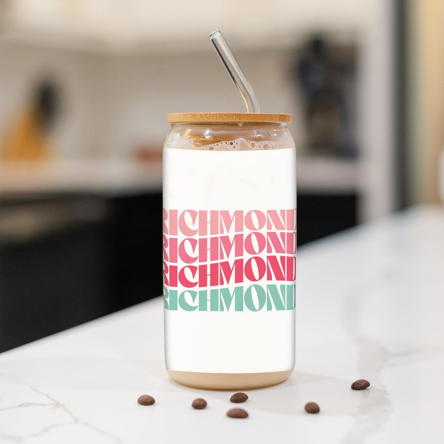 16oz Cold Brew Glass-Richmondcbt1071616ozretrowave