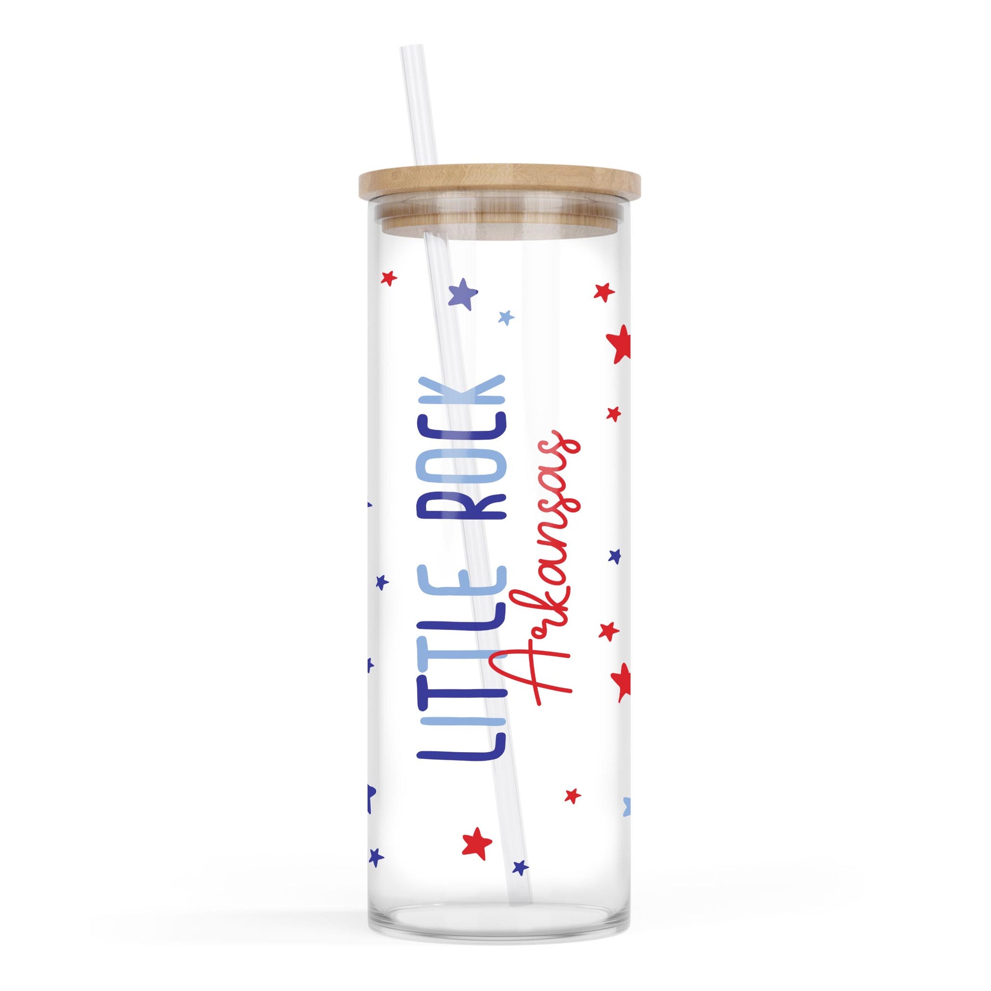 24oz Cold Brew Glass-Love+Local 4th of July 250th Anniversary -0