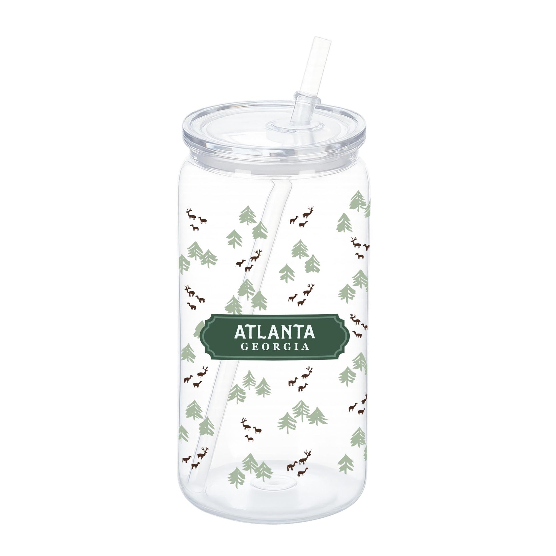 16oz Acrylic Plastic Tumbler-Love+Local Woodland -0