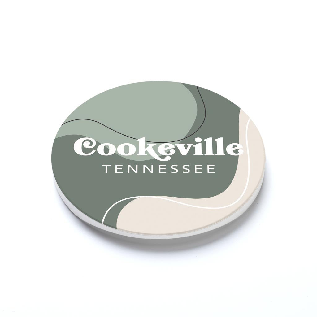 Car Coaster-Vingtage Groove Cookeville Tennessee -1