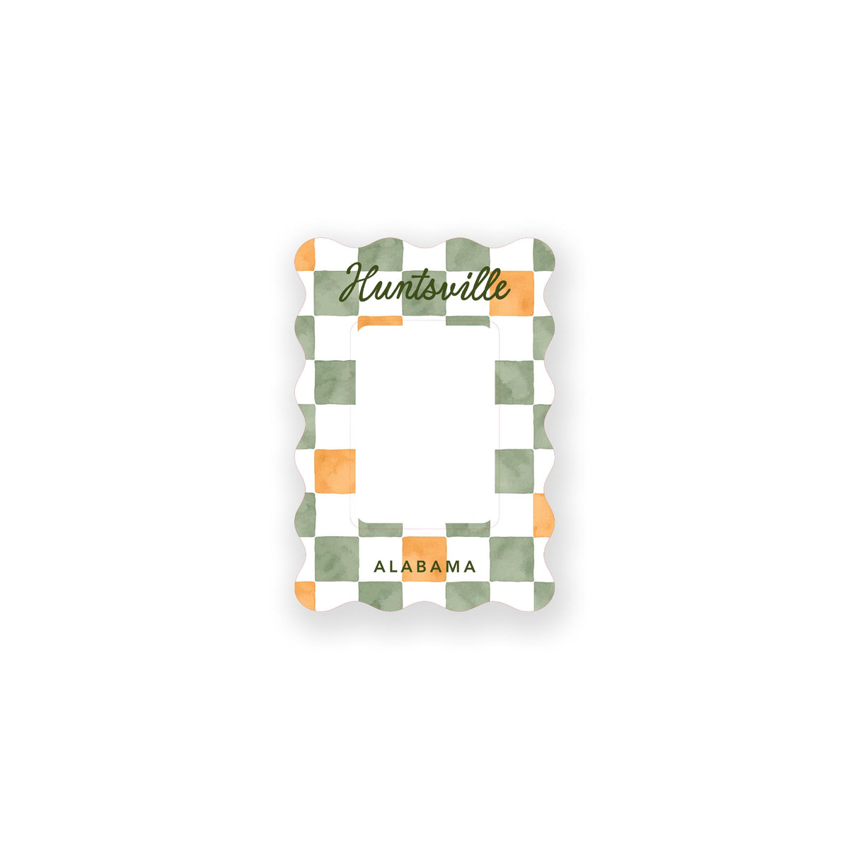 Wooden Cutout Frame-Autumn Orchard | Custom | Your City & State -0