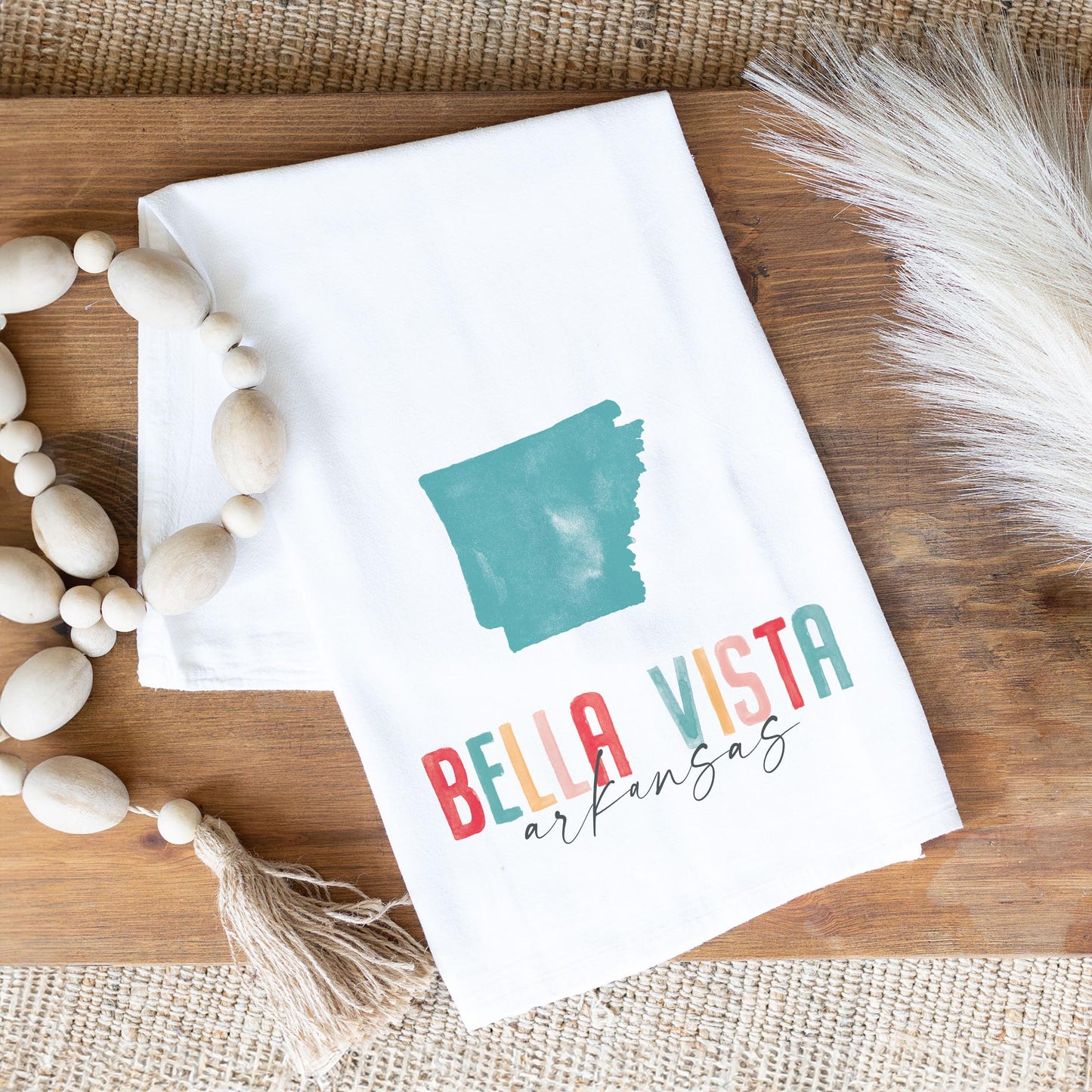 Cotton Tea Towel White-Bellavistaar