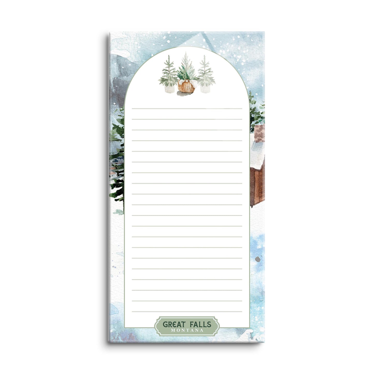 8x16 Glass Dry Erase-Love+Local Woodland -0