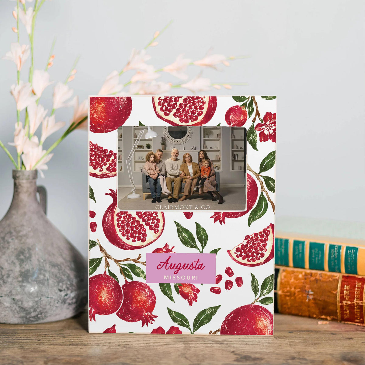 Lily Frame Vertical-Autumn Orchard | Custom | Your City & State -1