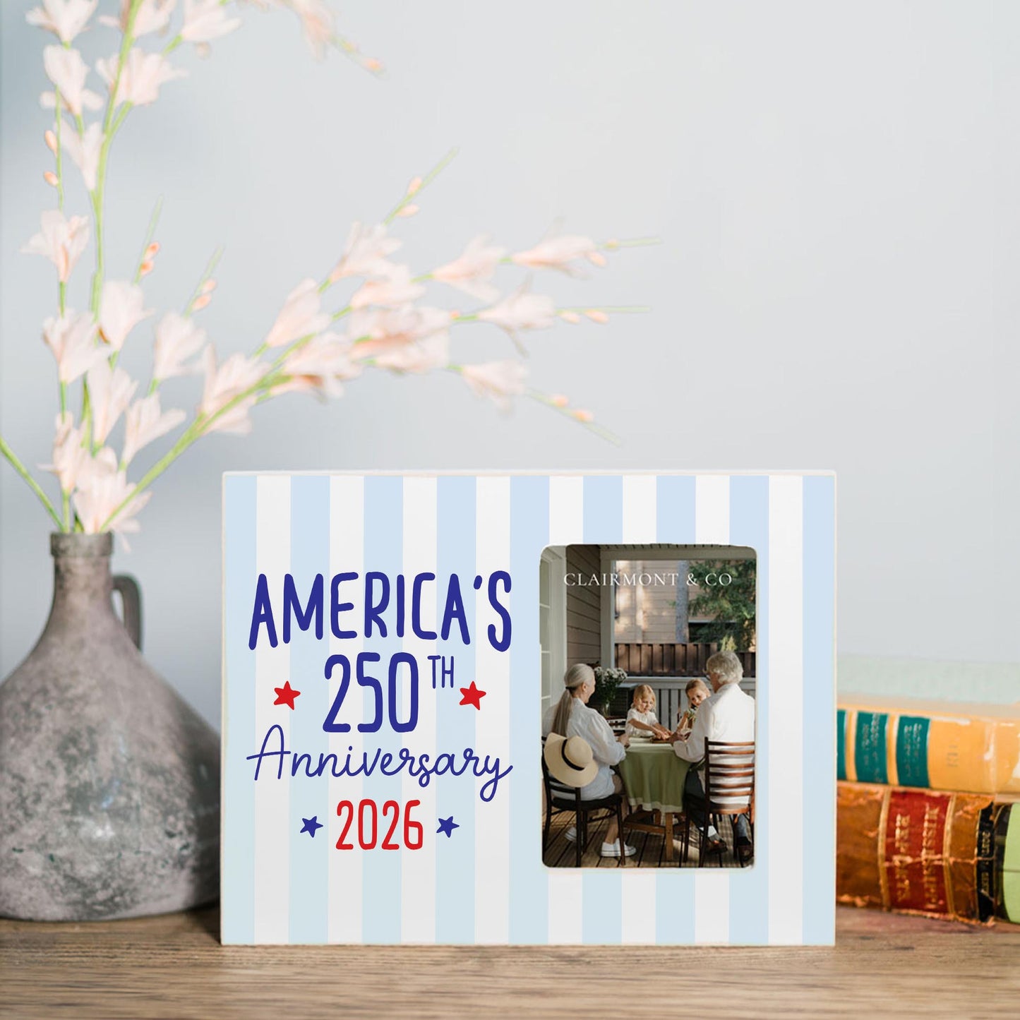 Lily Frame Horizontal-America's 250th Anniversary -1