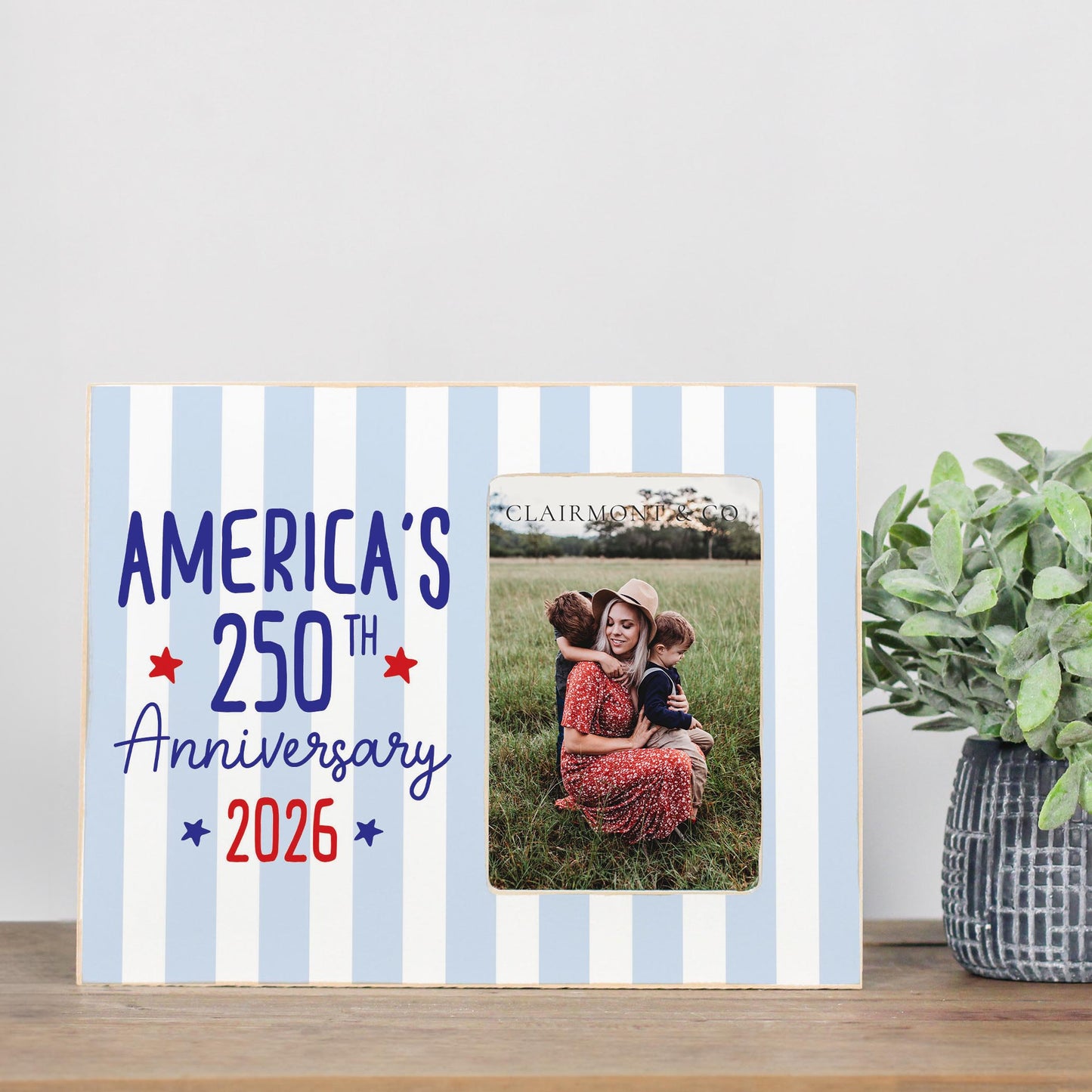 Lily Frame Horizontal-America's 250th Anniversary -2