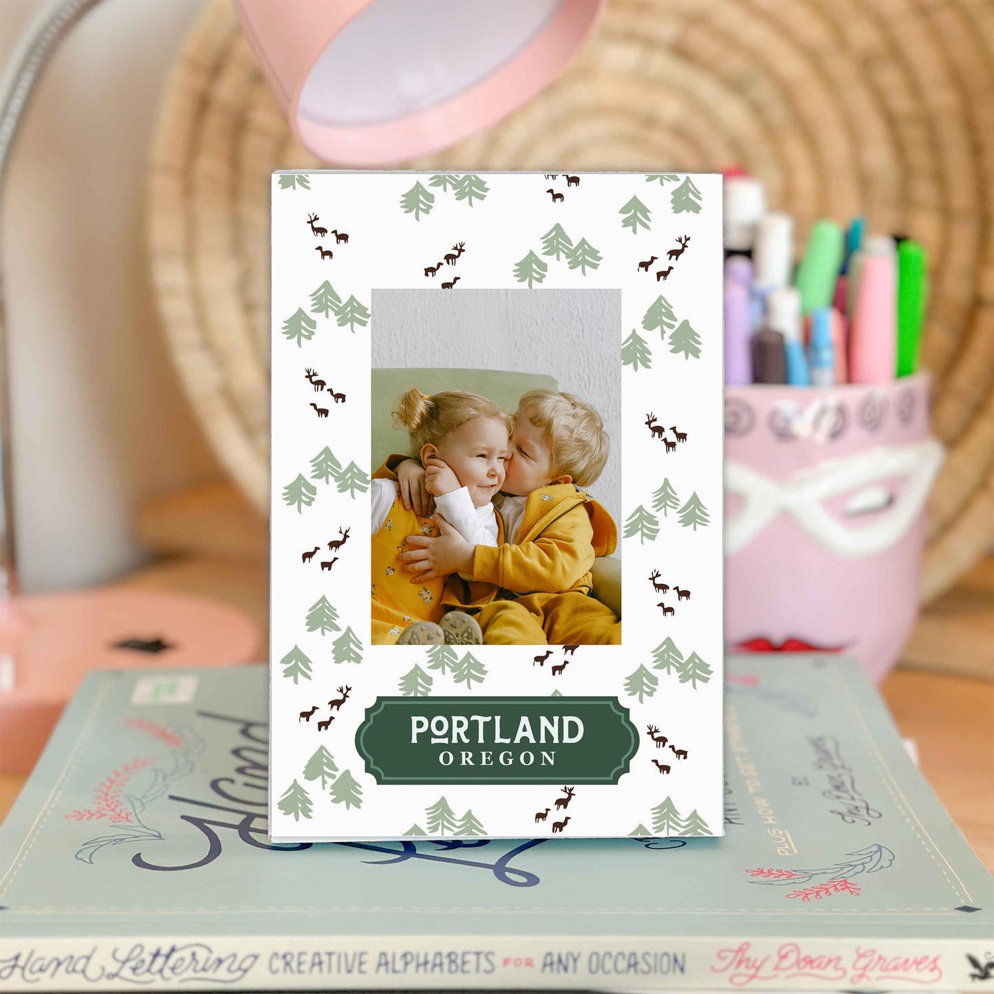 Mini Frame-Love+Local Woodland -1