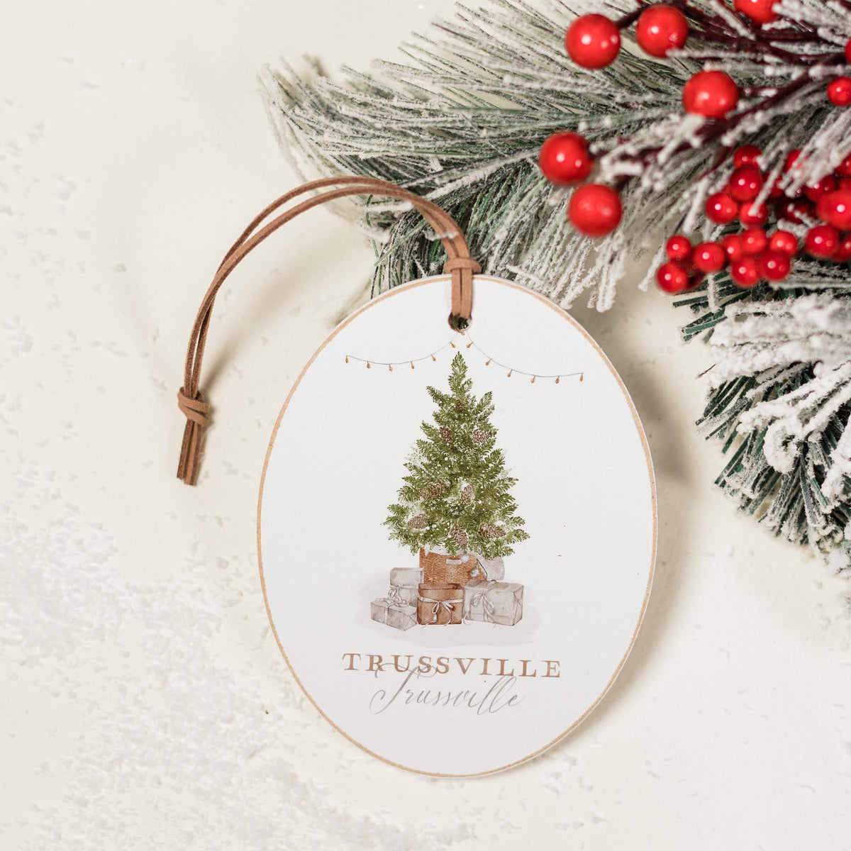 Oval Ornament-Cottage Tree Trussville Alabama -1