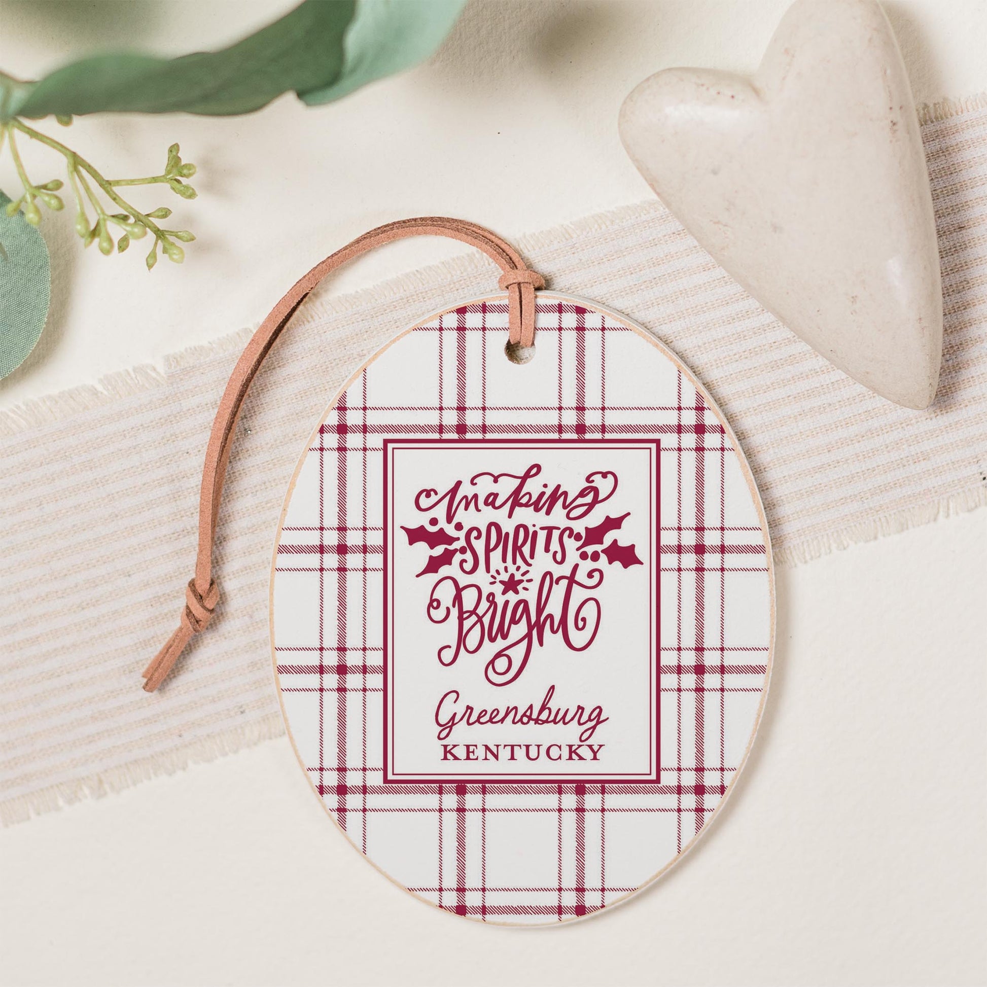 Oval Ornament-Winterberry Greensburg Kentucky -0