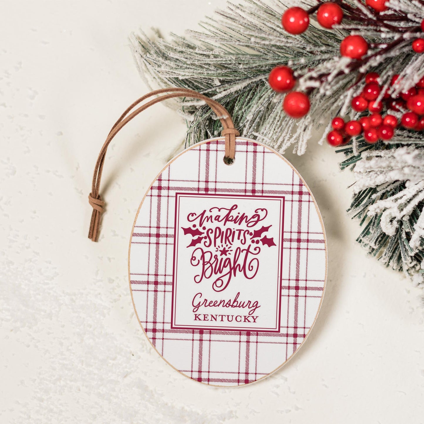 Oval Ornament-Winterberry Greensburg Kentucky -1