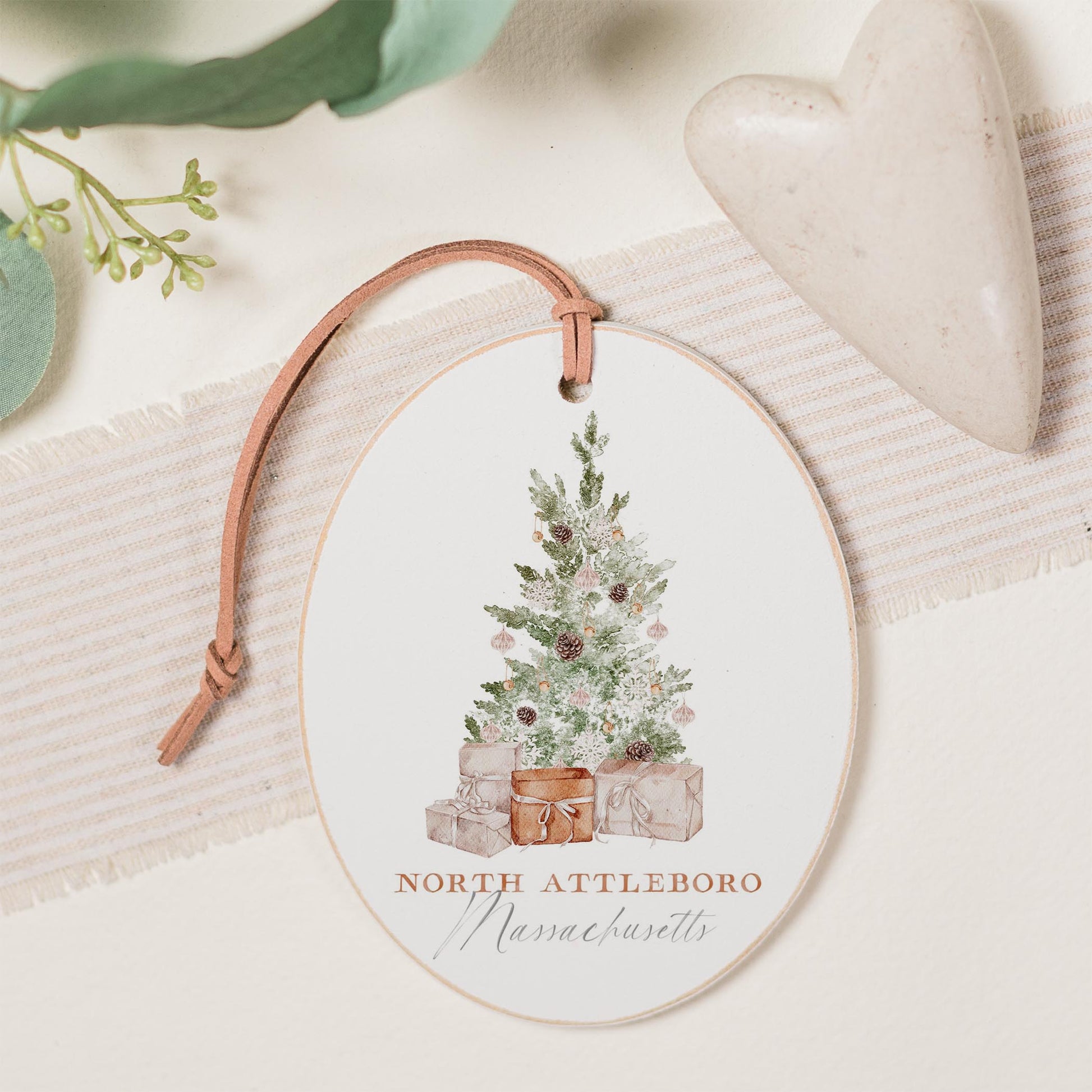 Oval Ornament-Crystal Cottage North Attleboro Massachusetts -0