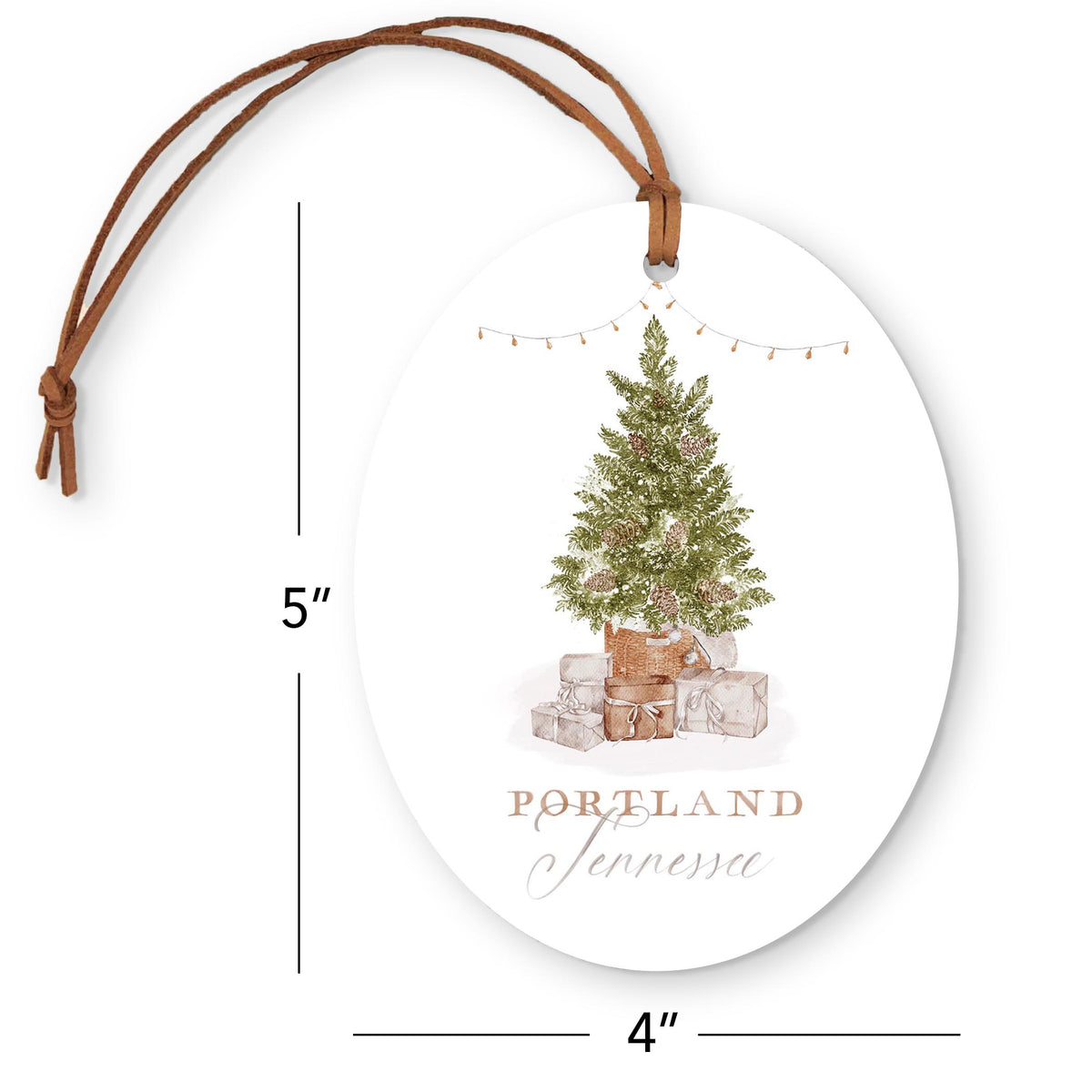 Oval Ornament-Cottage Tree Portland Tennessee -4