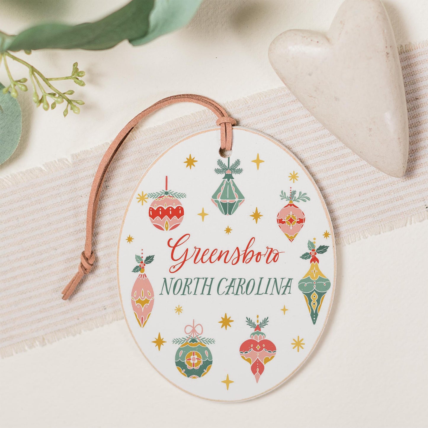Oval Ornament-Ornament Gems