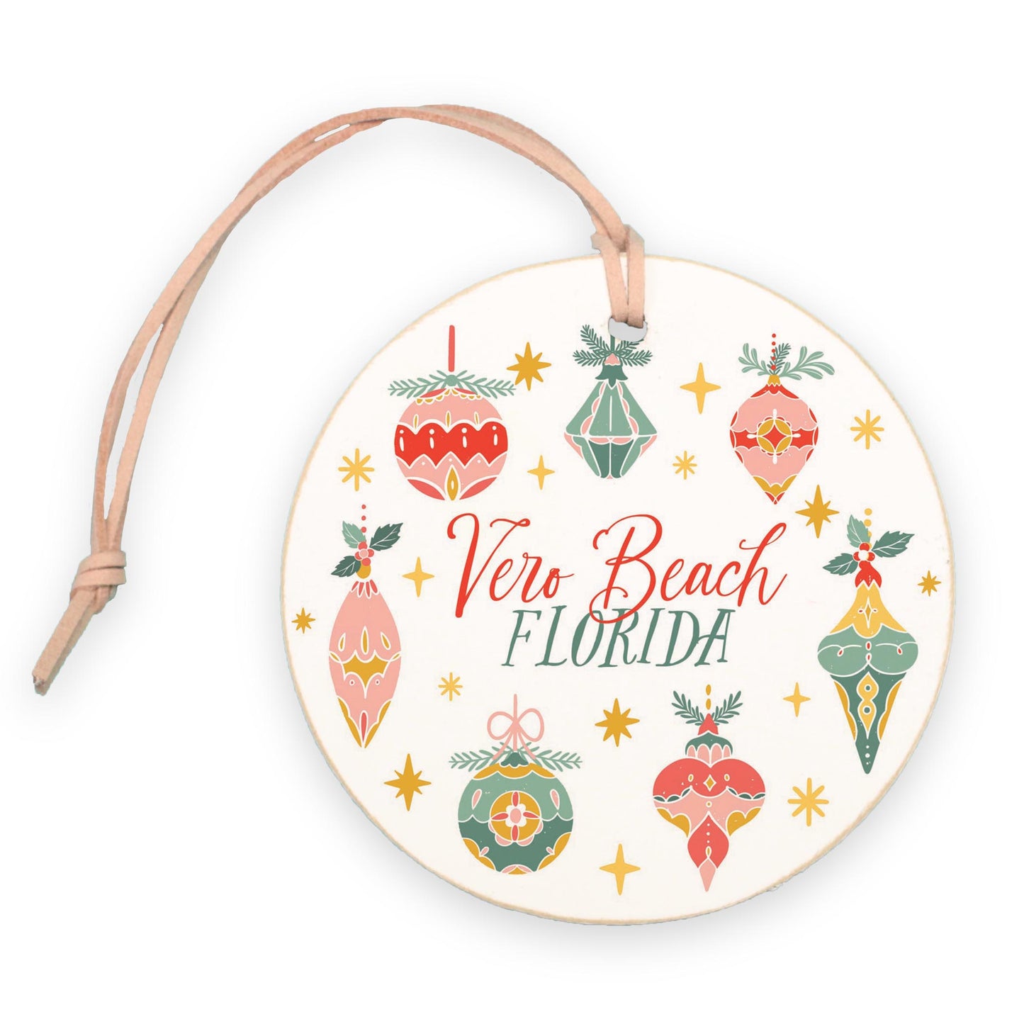 4" Round Ornament-Ornament Gems Vero Beach Florida -0