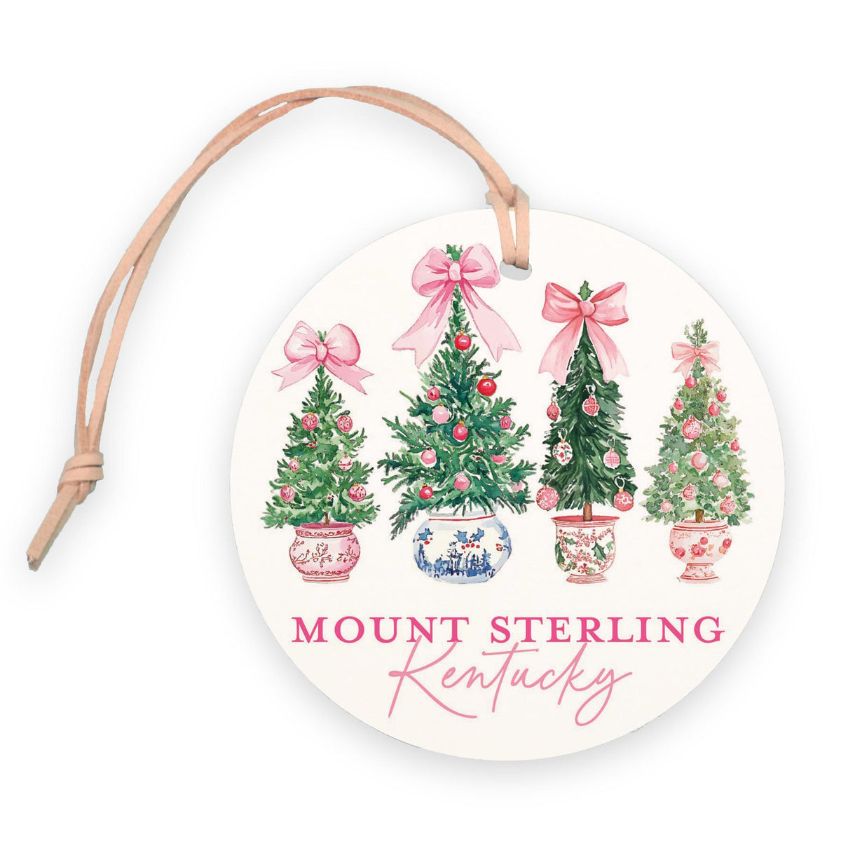 4" Round Ornament-Blush & Baubles Mount Sterling Kentucky -0