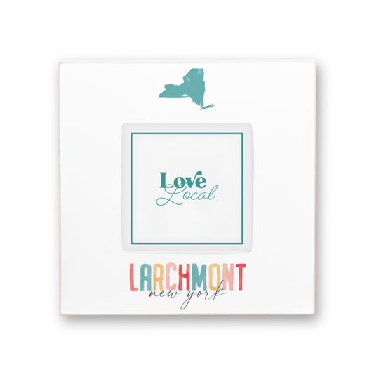 Simply Square Frame-Watercolor City Larchmont New York -0