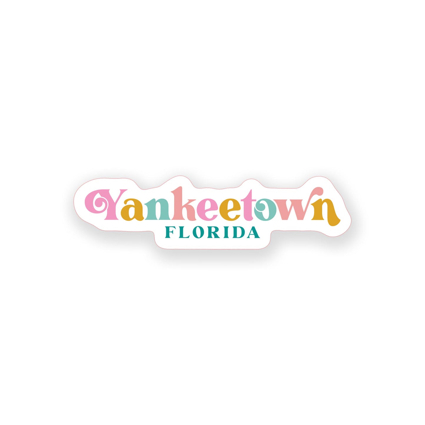 Vinyl Sticker-Kalia Yankeetown Florida -0