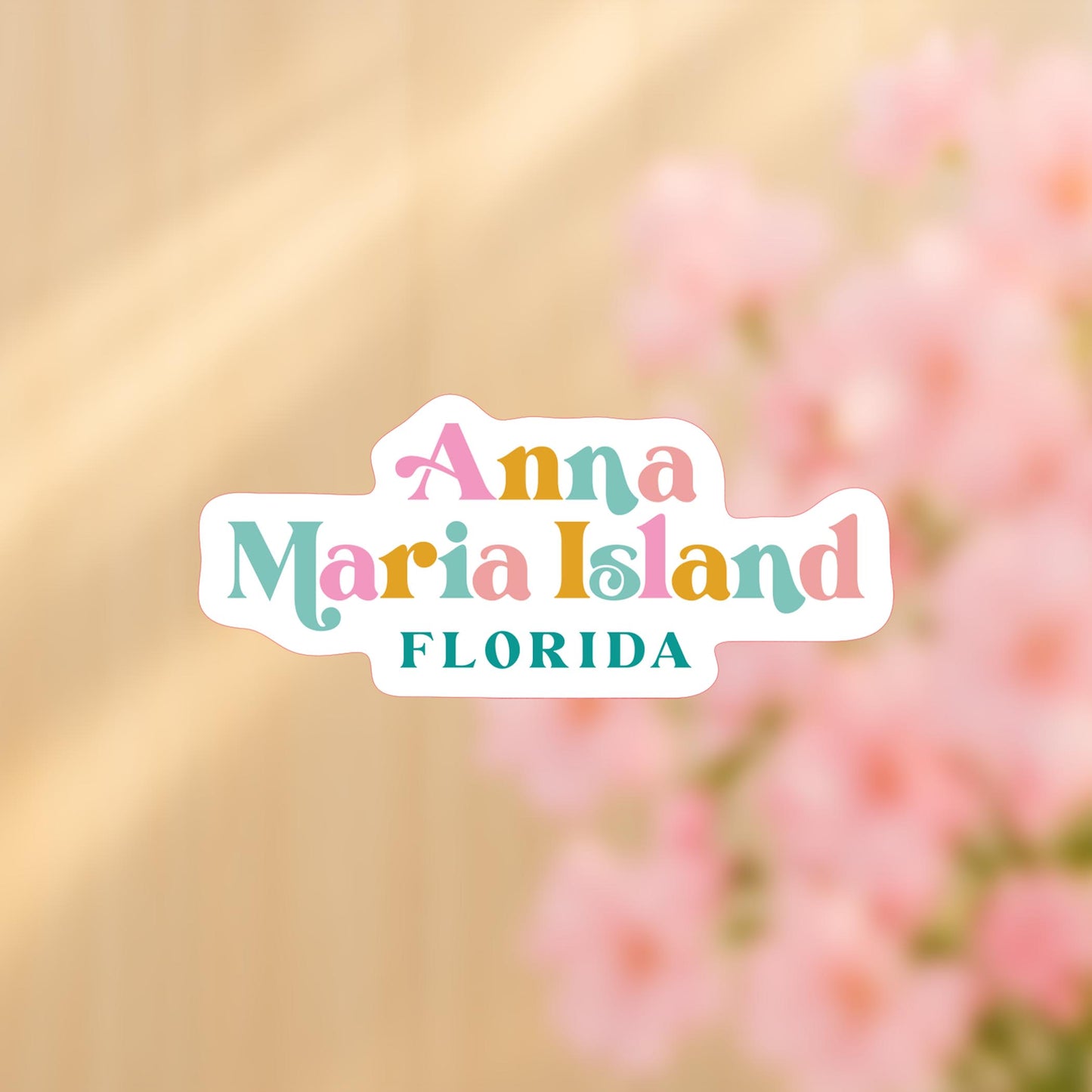 Vinyl Sticker-Kalia Anna Maria Island Florida -4