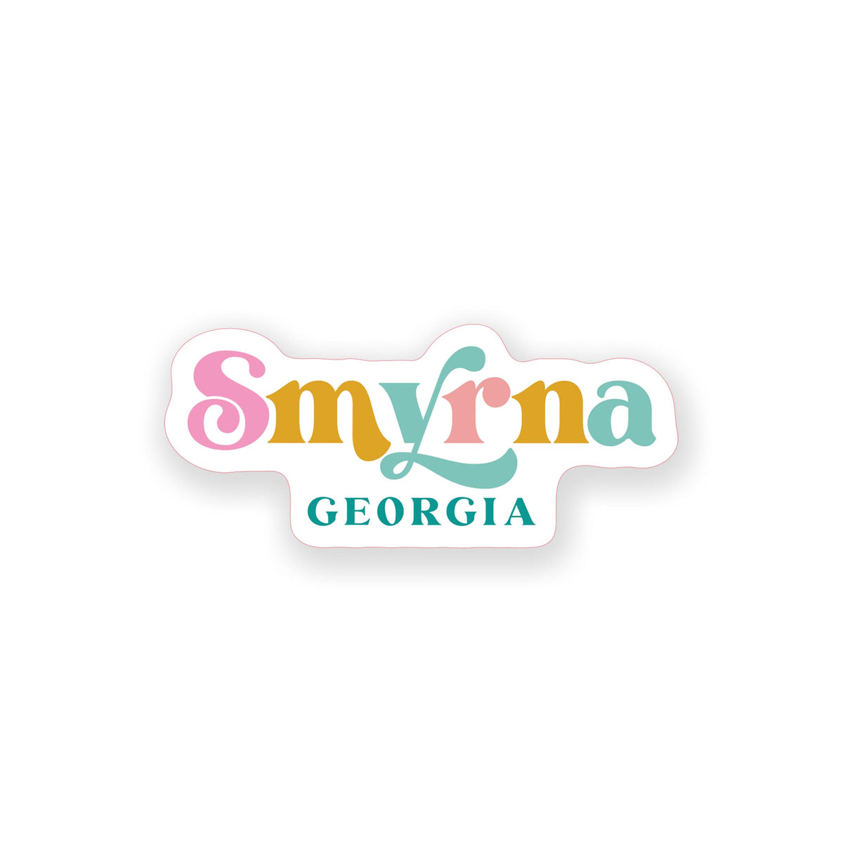 Vinyl Sticker-Kalia Floral Smyrna Georgia -0