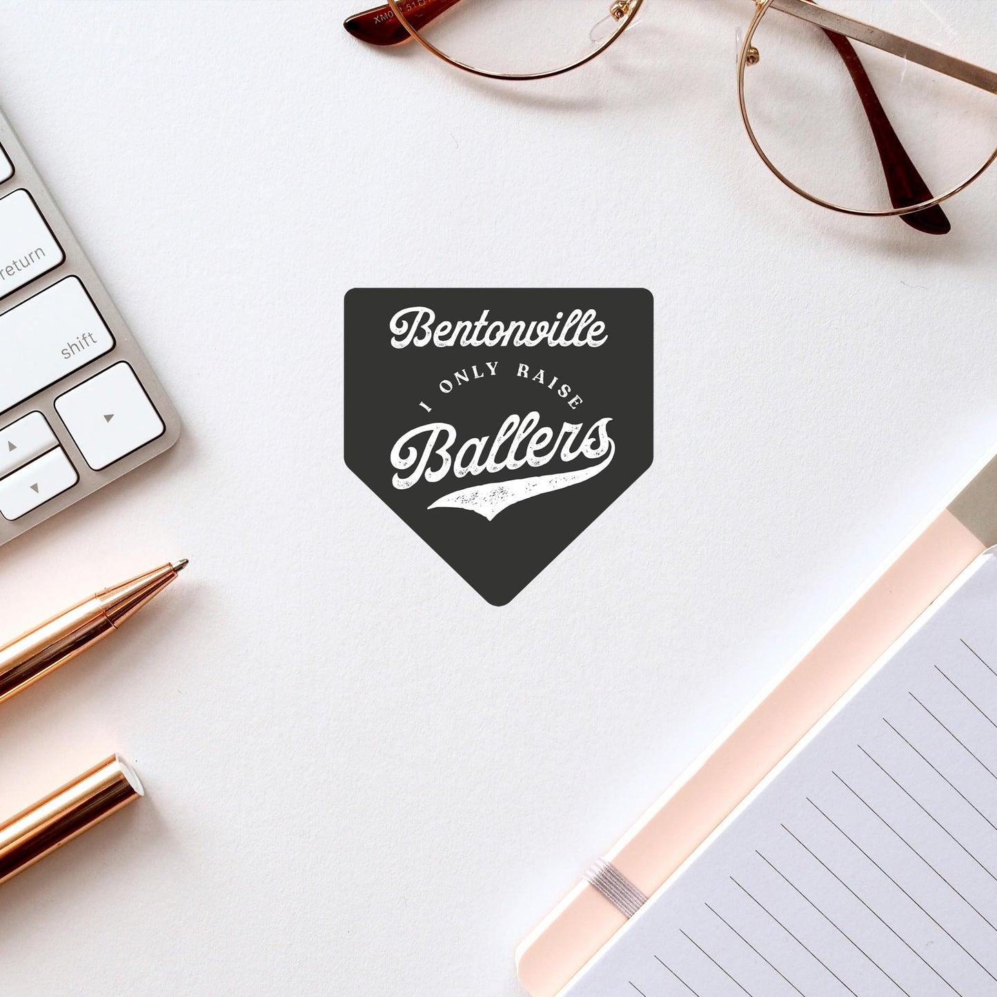 Vinyl Sticker-Custom Little League Mom Ballers -2