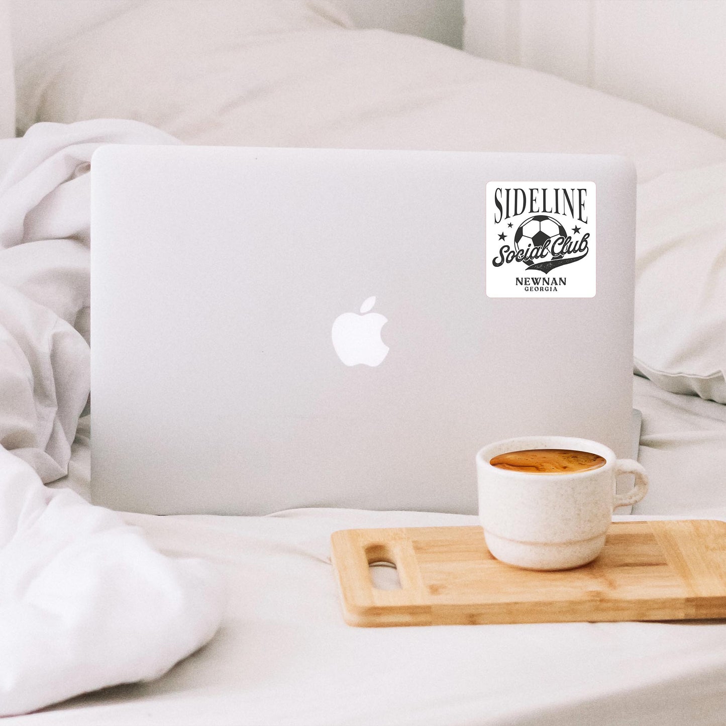 Vinyl Sticker-Soccer Mom Sideline Social Club | Custom -1