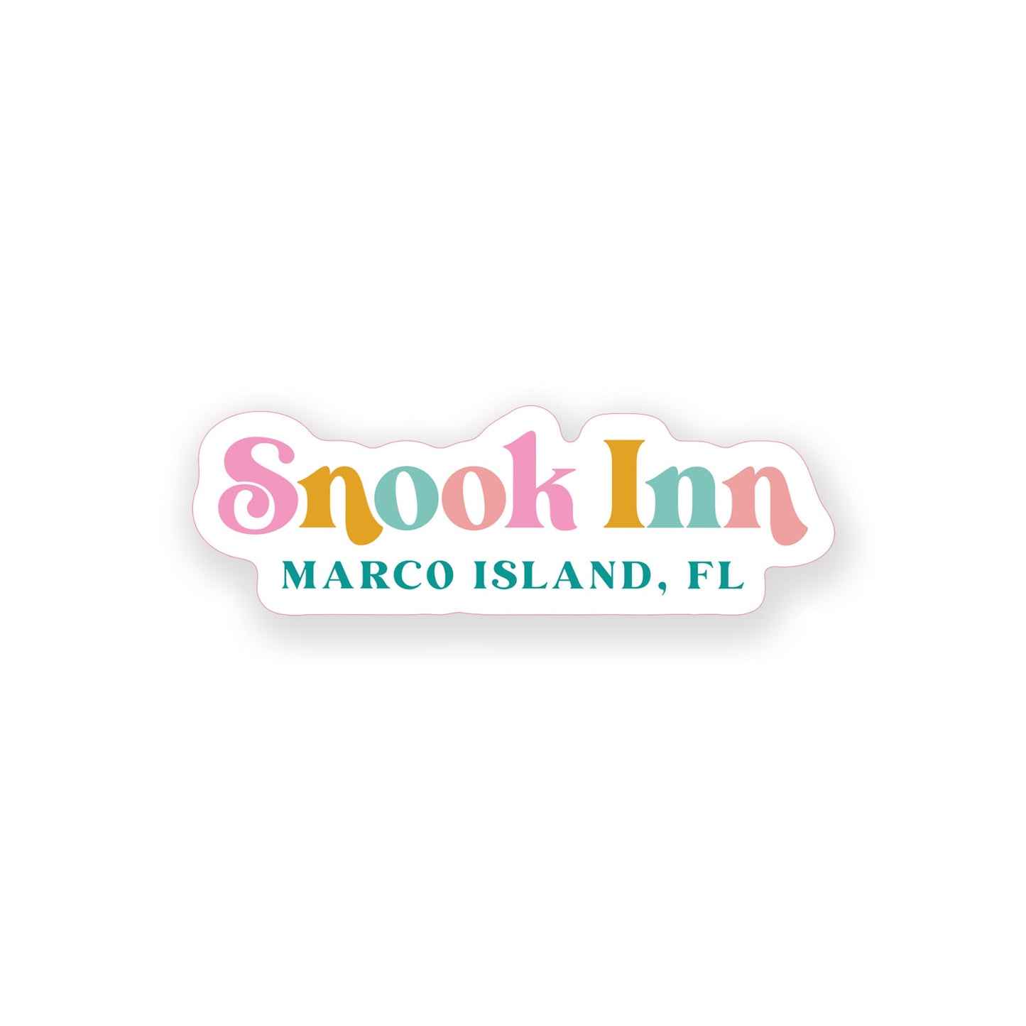 Vinyl Sticker-Kalia Snook Inn -0