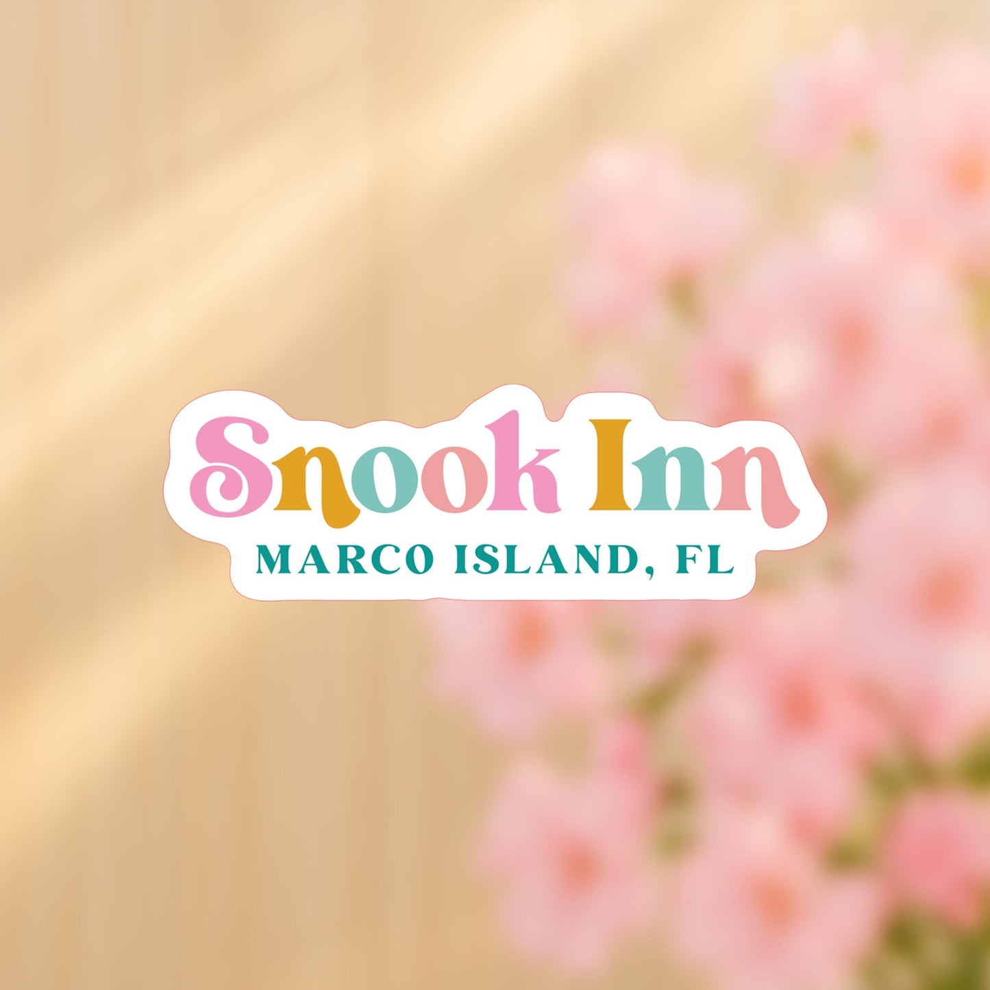 Vinyl Sticker-Kalia Snook Inn -4