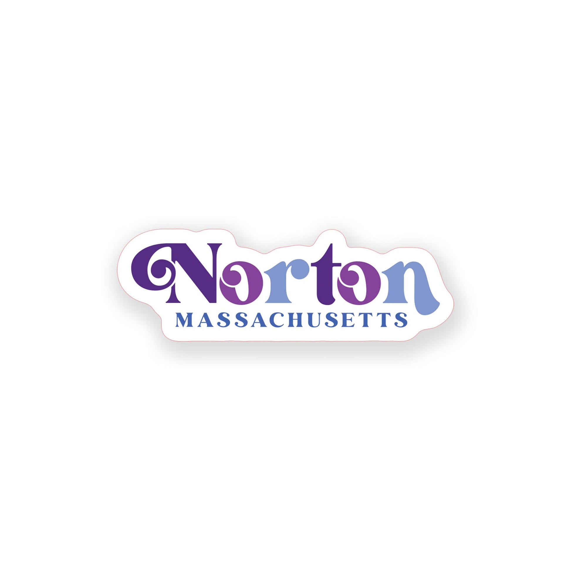 Vinyl Sticker-Kalia Purple Norton Massachusetts -0