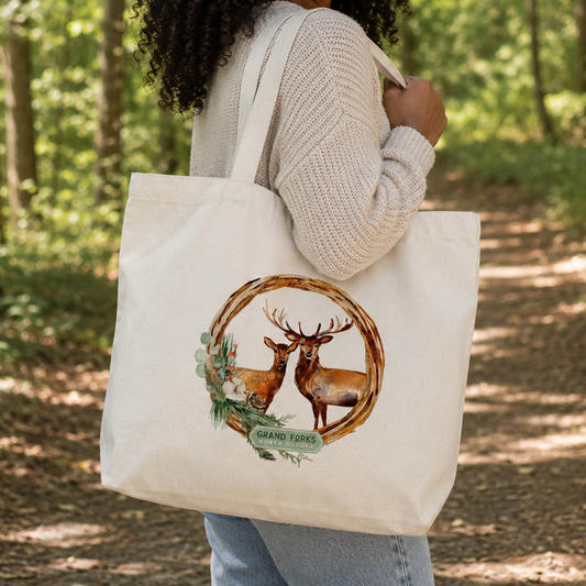 Canvas Tote Bag-Woodland | Custom | Personalize