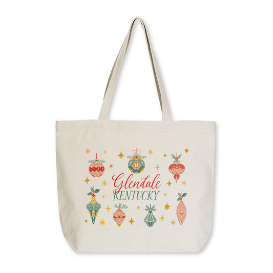 Tote Bag Natural Canvas-Ornament Gems Glendale Kentucky -0